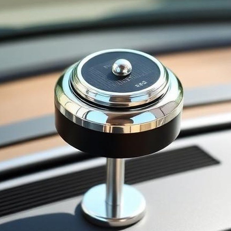 Solar-Powered Rotating Interior Car Aroma Diffuser
