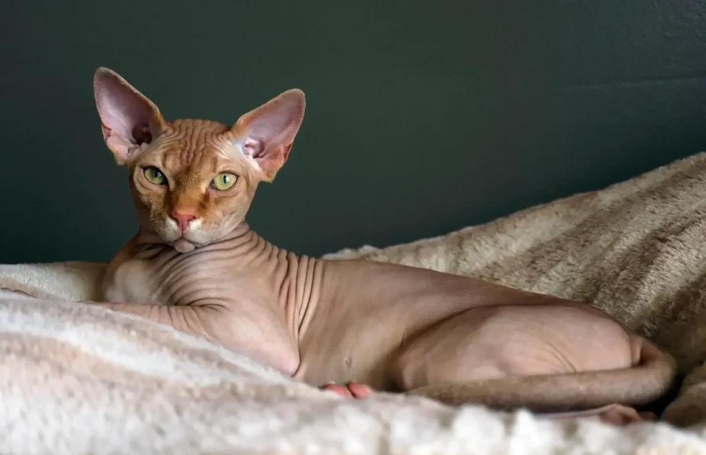 What makes the Sphynx cat so distinctive